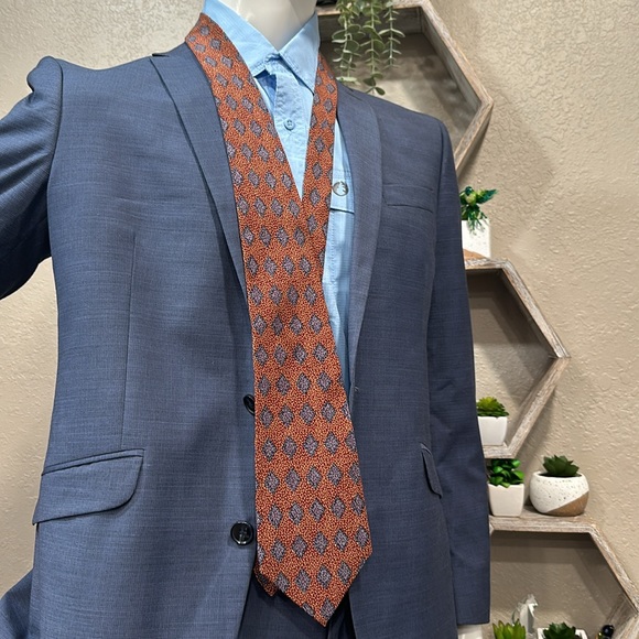 Christian Dior Cravate Tie 100% Imported Silk In Great Condition - Picture 2 of 11